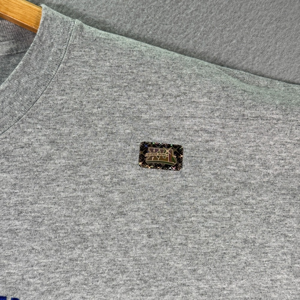 Vintage Super Bowl XLI T-Shirt Mens 2XL Gray South Florida NFL Football 2007 - Picture 4 of 11